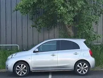 Usado Nissan Micra N-TEC 80 HP (58 kW) 2017 Prateado Citadino