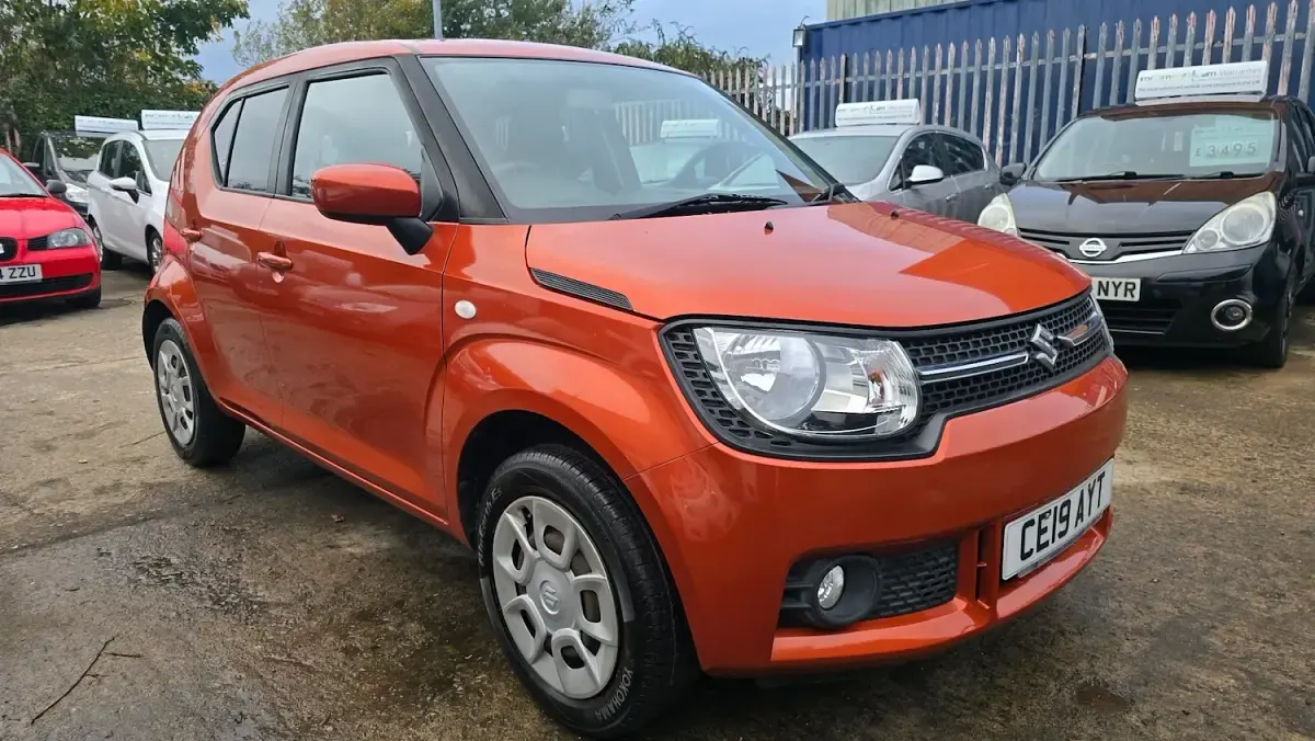 Used Suzuki Ignis SZ3 90 HP (66 kW) 2019 Orange Hatchback