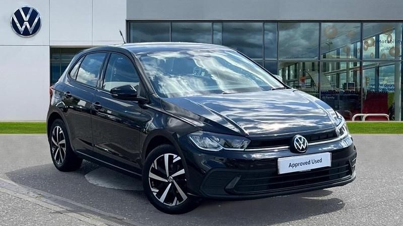 Black Used 2022 VW Polo Life Hatchback | £14,357 (Fair price) - Image 1/4
