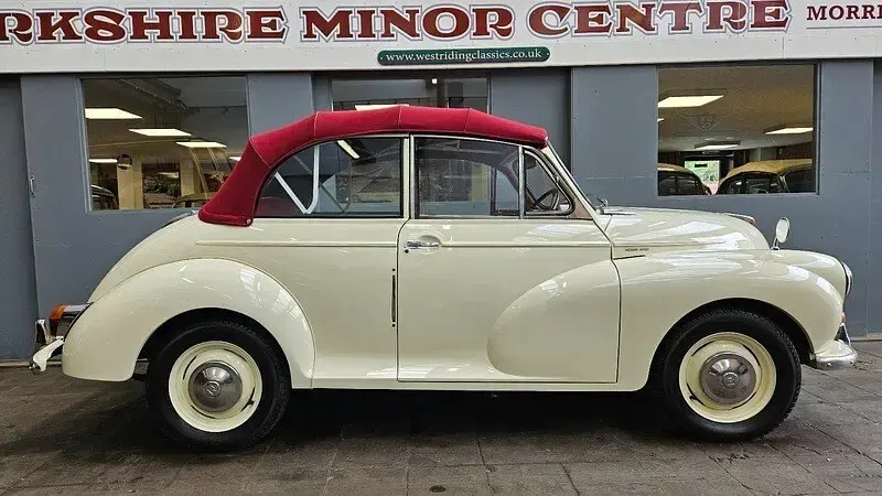 Used Morris Minor 1958 Blue Cabriolet