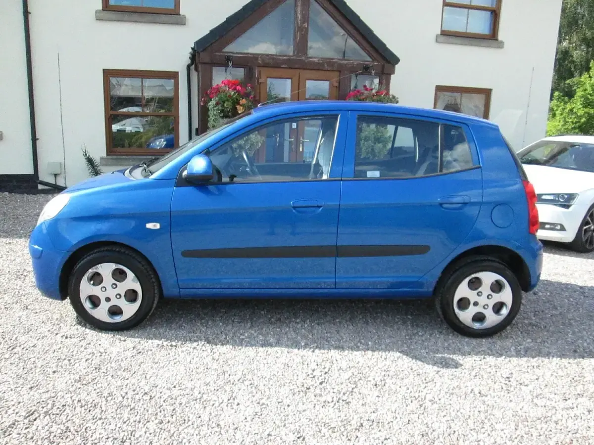 Used Kia Picanto 64 HP (47 kW) 2009 Blue Hatchback