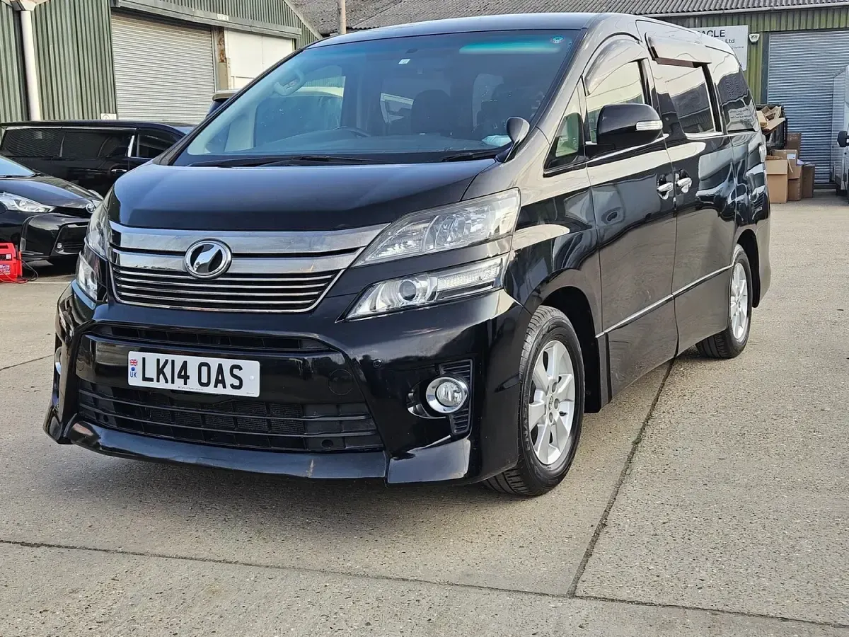 Used Toyota Alphard 2014 Black MPV