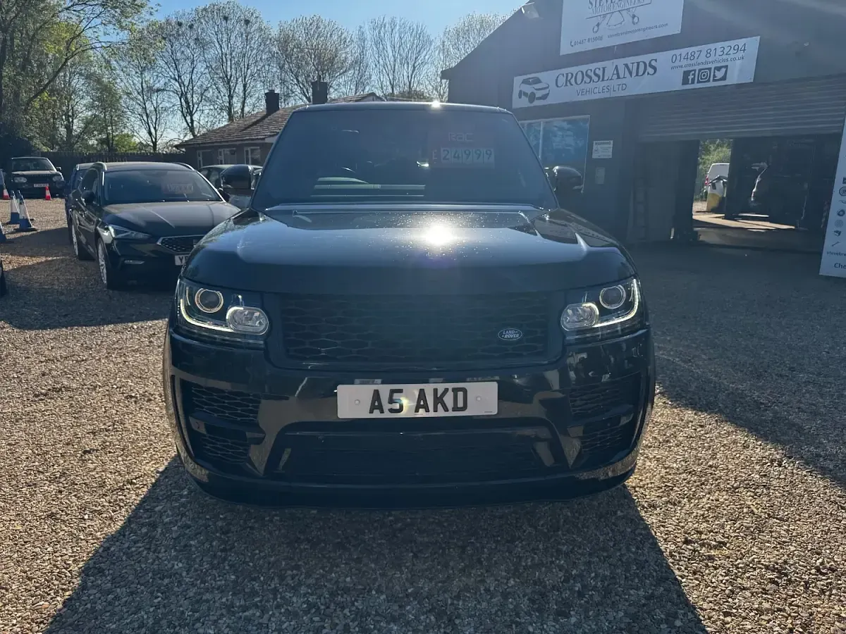 Begagnad Land Rover Range Rover Vogue SE 306 HK (225 kW) 2017 Svart SUV