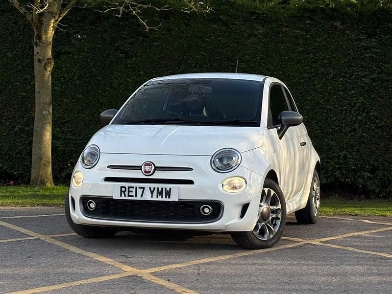 Used Fiat 500 S 69 HP (50 kW) 2017 White Hatchback