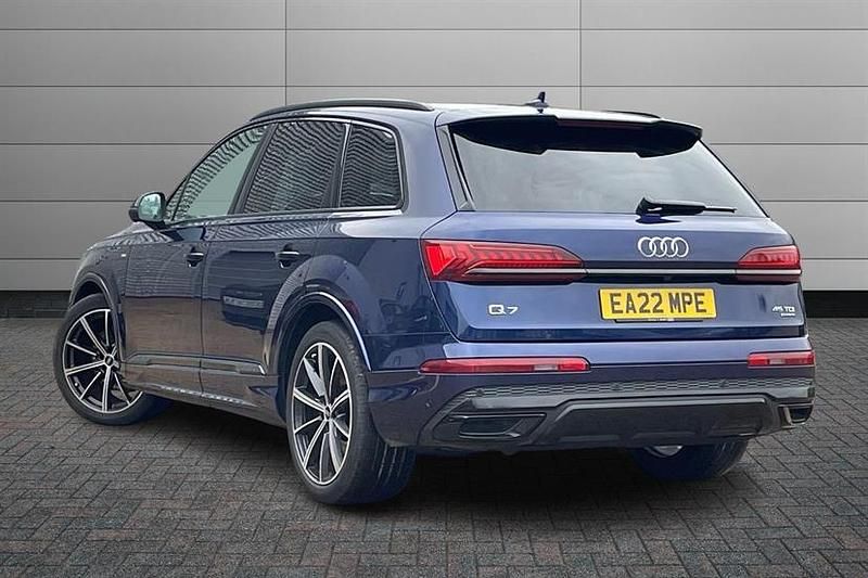 Used Audi Q7 S-Line 231 HP (169 kW) 2022 Blue SUV
