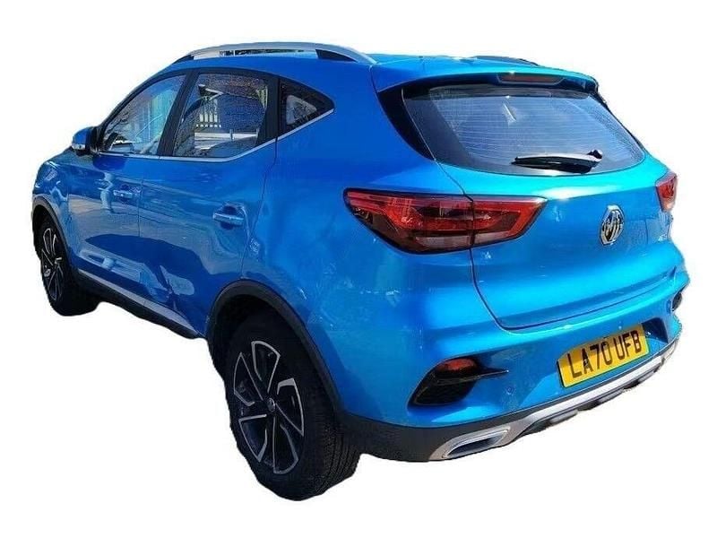Used MG ZS Exclusive 111 HP (81 kW) 2021 Blue SUV