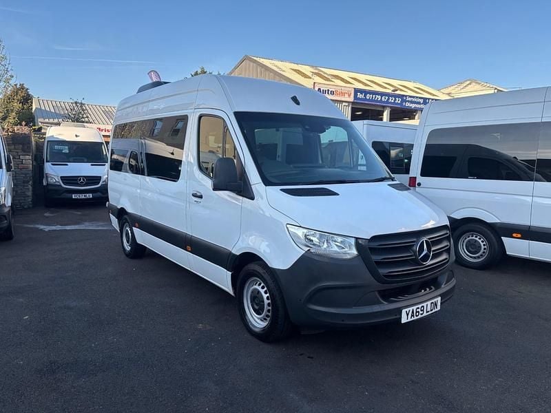Used Mercedes Sprinter 138 HP (101 kW) 2019 White Van