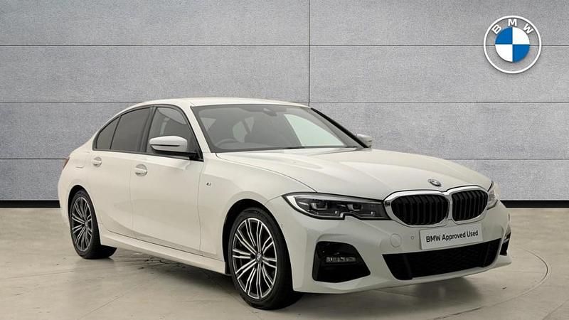 White Used 2021 BMW 320 M Sport Sedan | £22,490 (Fair price) - Image 1/4