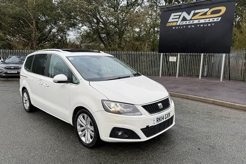 White Used 2014 Seat Alhambra SE MPV | £3,995 (Fair price) - Image 1/1