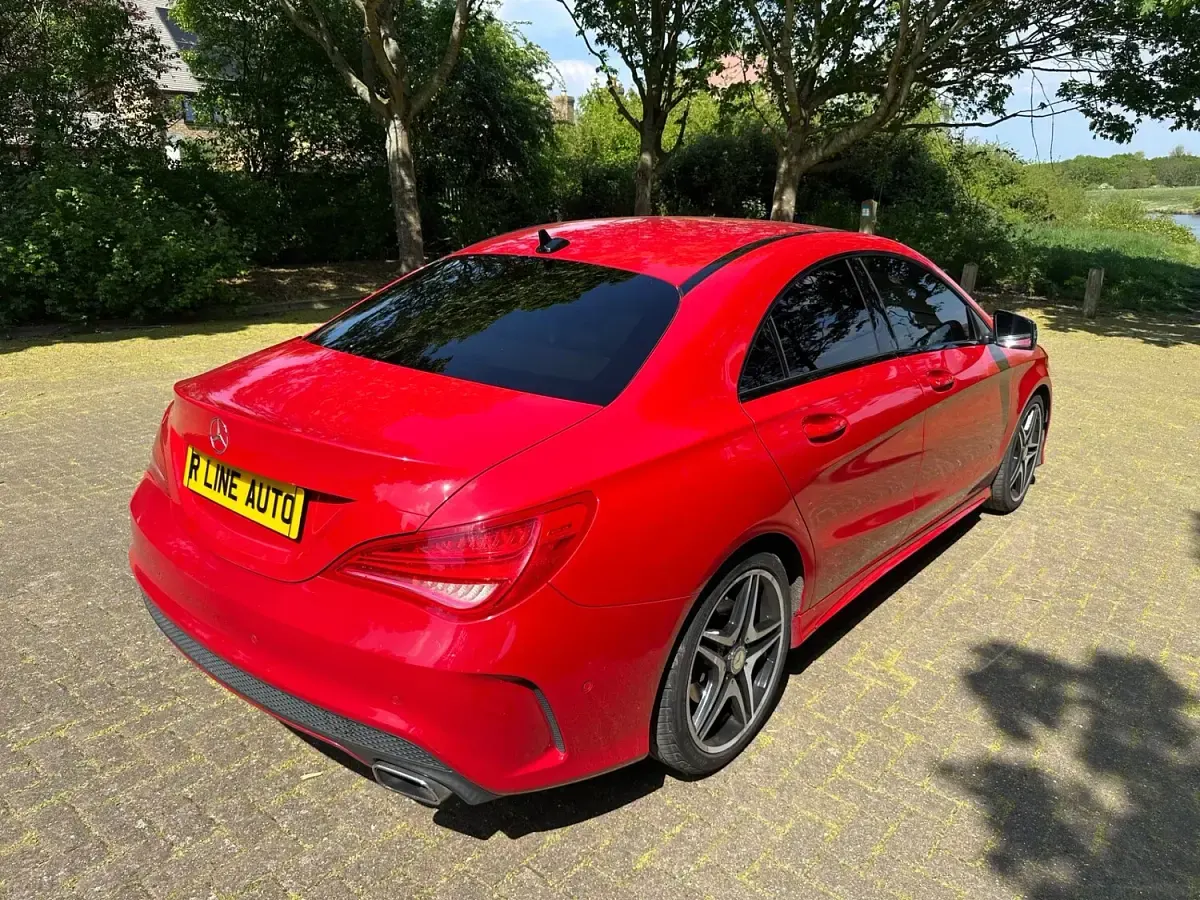 Used Mercedes CLA220 AMG 2015 Red Sedan