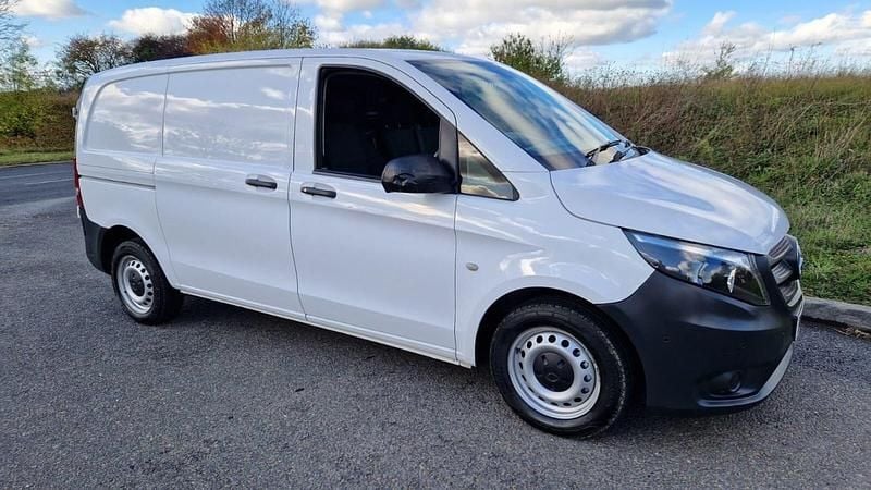 White Used 2020 Mercedes Vito Van | £10,999 (Good price) - Image 1/4