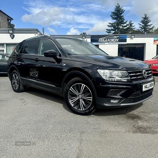 Black Used 2018 VW Tiguan Allspace SE SUV | £17,995 (A bit pricey) - Image 1/4