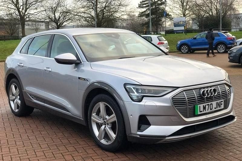 Silver Used 2020 Audi e-tron Advanced SUV | £15,999 (Super price) - Image 1/1