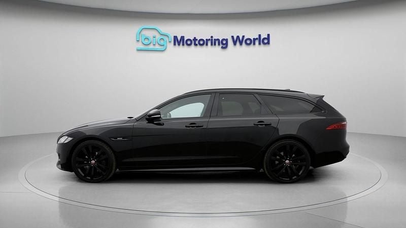 Used Jaguar XF R-Sport 2018 Black Estate