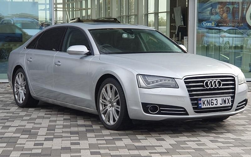 Silver Used 2013 Audi A8 Advanced Sedan | £17,588 - Image 1/4