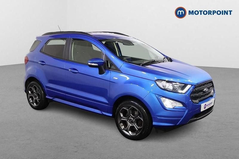 Blue Used 2023 Ford Ecosport ST-Line SUV | £12,649 (Fair price) - Image 1/4