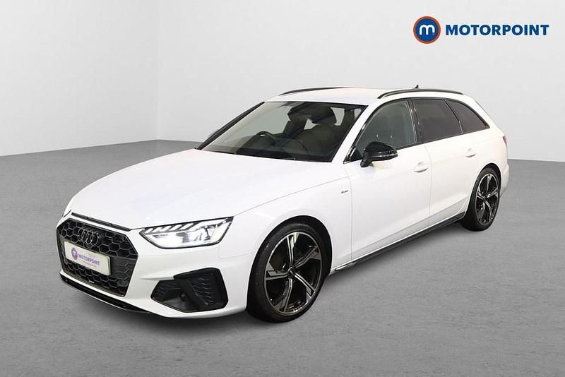 Used Audi A4 Black Edition 2022 White Estate