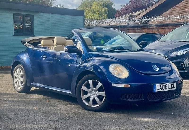 Blue Used 2006 VW Beetle S Cabriolet | £4,250 - Image 1/4
