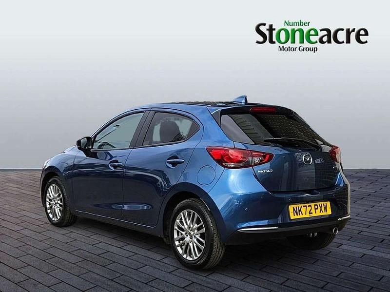 Used Mazda 2 Inclusive 88 HP (64 kW) 2022 Blue Hatchback