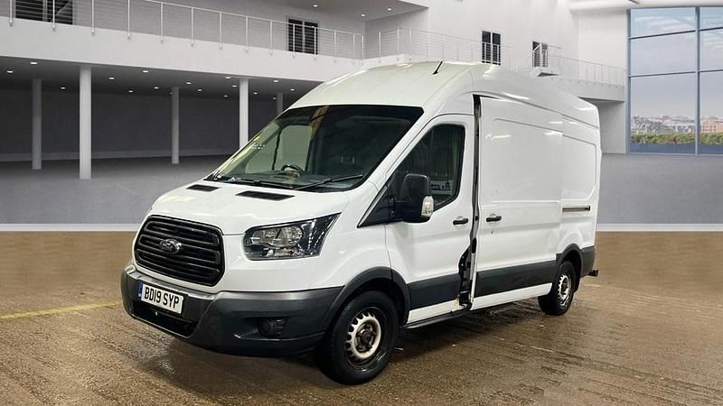Used Ford Transit 105 HP (77 kW) 2019 White Van