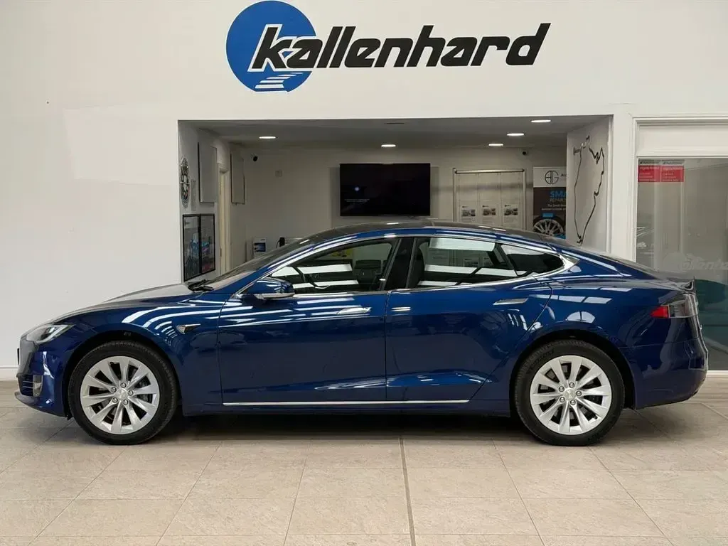 Used Tesla Model S 306 kW (417 HP) 2018 Blue Hatchback