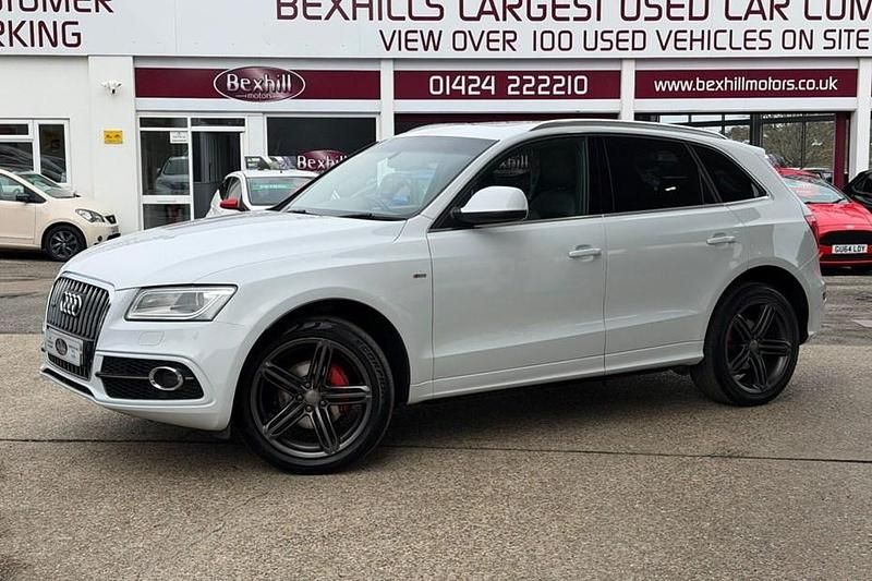Used Audi Q5 S-line plus 177 HP (130 kW) 2014 White SUV