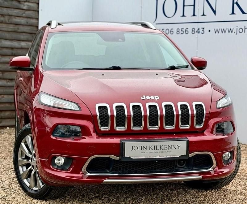 Begagnad Jeep Cherokee Overland 200 HK (147 kW) 2017 Röd SUV