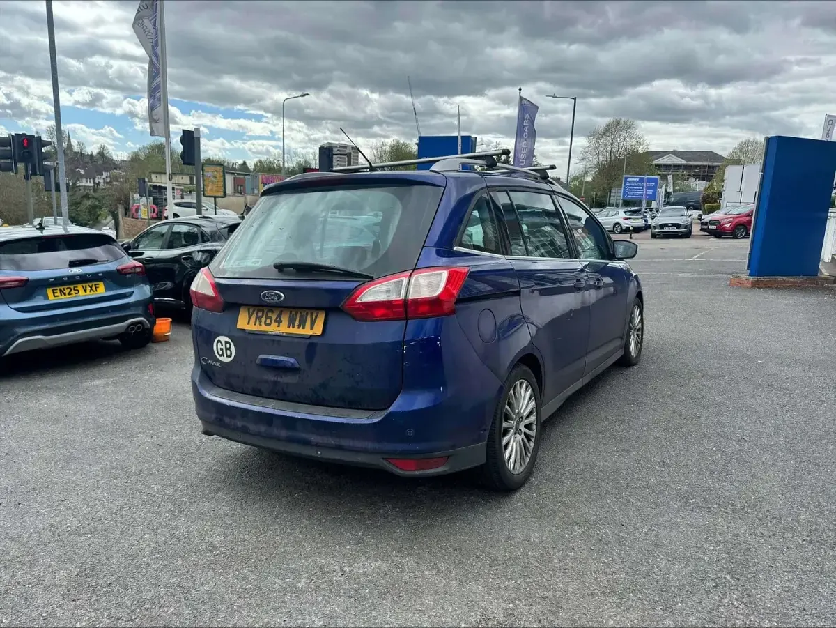 Used Ford Grand C-Max Titanium 2014 Blue MPV