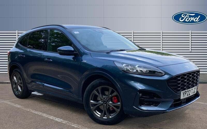Blue Used 2022 Ford Kuga ST-Line SUV | £20,423 (Fair price) - Image 1/4