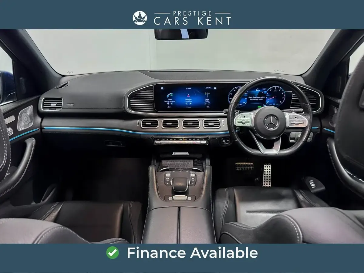 Used Mercedes GLE450 AMG AMG line 367 HP (269 kW) 2020 Blue SUV