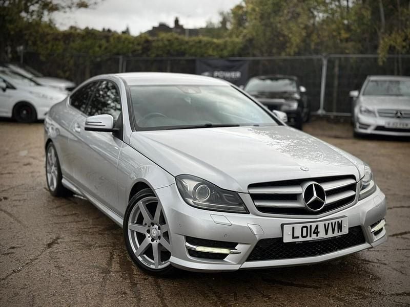 Silver Used 2014 Mercedes C250 Sport Edition Coupe | £6,495 (Super price) - Image 1/4