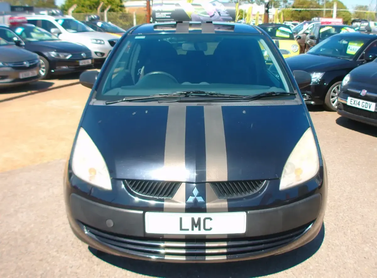 Used Mitsubishi Colt 75 HP (55 kW) 2008 Black Hatchback