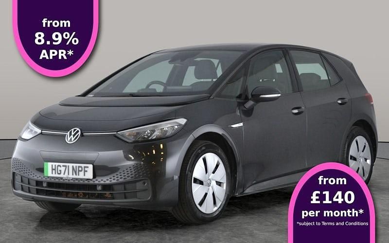 Grey Used 2022 VW ID.3 Pro Performance Hatchback | £11,329 (Good price) - Image 1/3