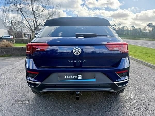 Used VW T-Roc SEL 150 HP (110 kW) 2019 Blue SUV