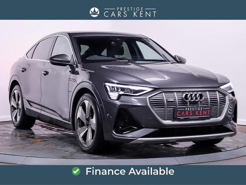 Grey Used 2022 Audi e-tron S-Line SUV | £19,850 (Good price) - Image 1/4