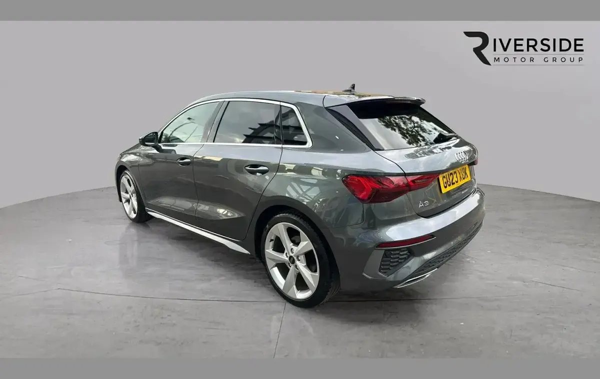 Used Audi A3 S-Line 150 HP (110 kW) 2023 Grey Sedan