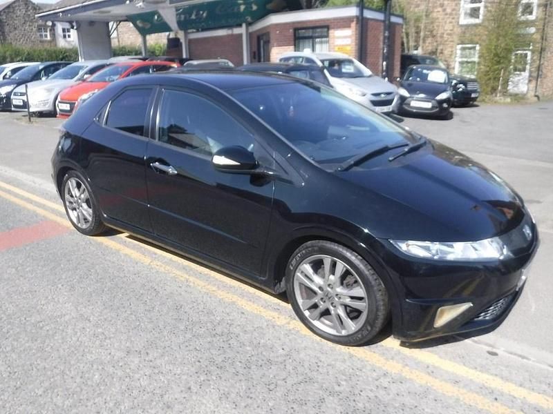 Begagnad Honda Civic SI 140 HK (102 kW) 2010 Svart Halvkombi