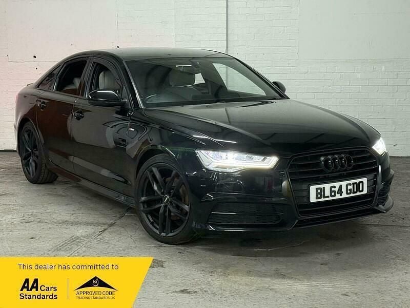 Used Audi A6 Black Edition 190 HP (139 kW) 2014 Black Sedan