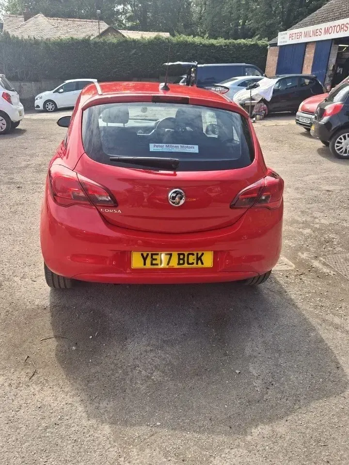 Gebraucht Vauxhall Corsa 75 PS (55 kW) 2017 Rot Kleinwagen