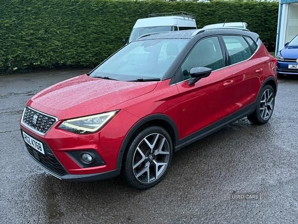 Used Seat Arona XCELLENCE Lux 115 HP (84 kW) 2020 Red SUV