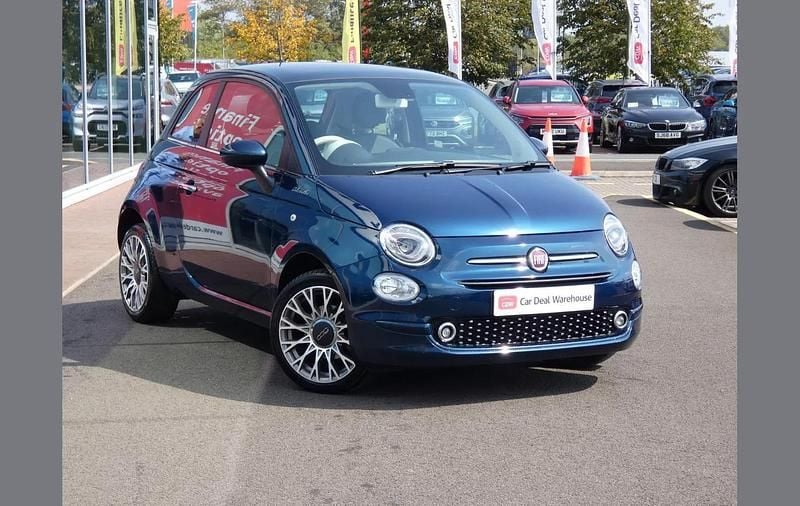 Blue Used 2022 Fiat 500 Dolcevita Hatchback | £9,899 (Fair price) - Image 1/4