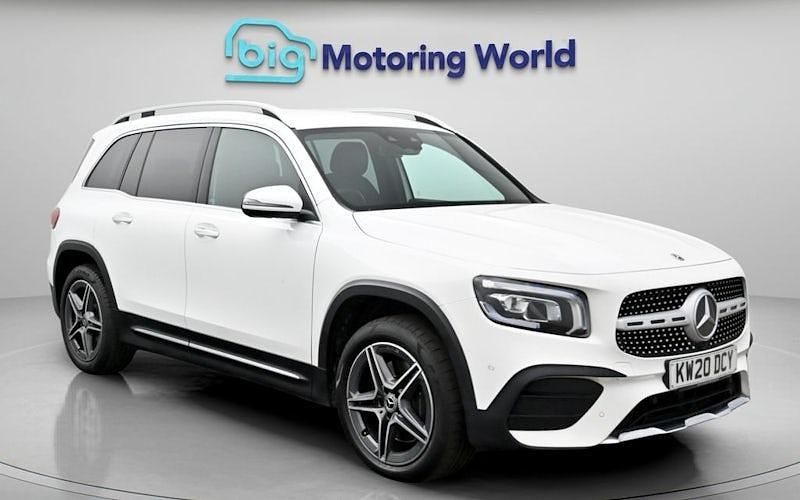 Used Mercedes GLB220 AMG line 190 HP (139 kW) 2020 White SUV