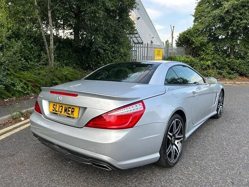 Used Mercedes SL500 2013 Silver Cabriolet