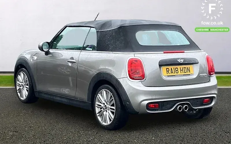 Used Mini Cooper S Cabriolet 192 HP (141 kW) 2018 Silver Cabriolet