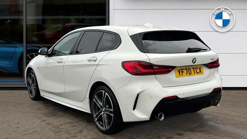 Used BMW 118 M Sport 150 HP (110 kW) 2020 White Hatchback