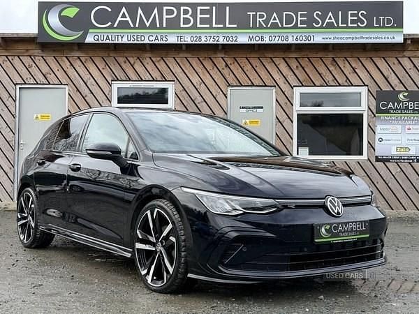 Used VW Golf VII R-line 150 HP (110 kW) 2020 Black Hatchback