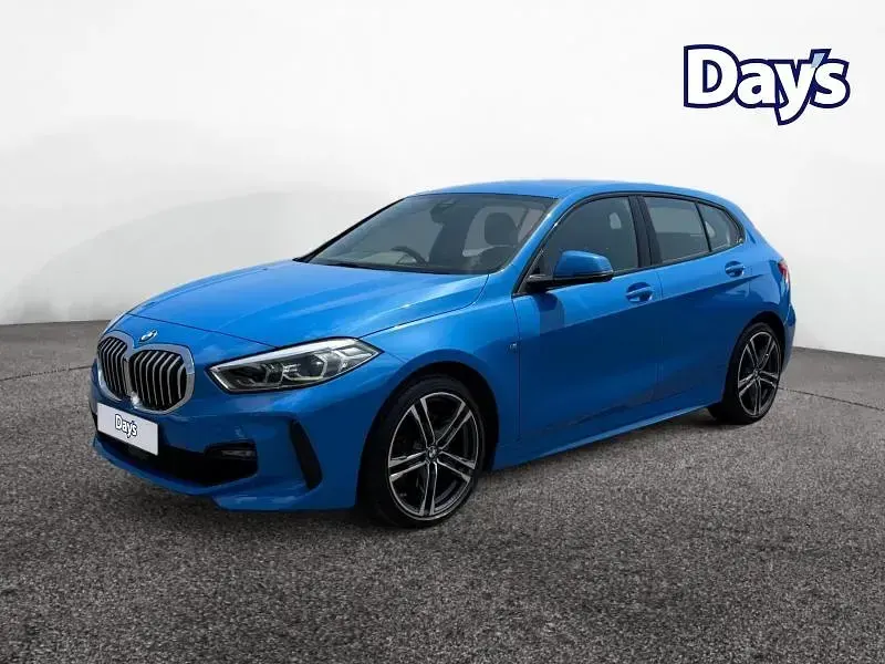Used BMW 118 M Sport 150 HP (110 kW) 2022 Blue Hatchback