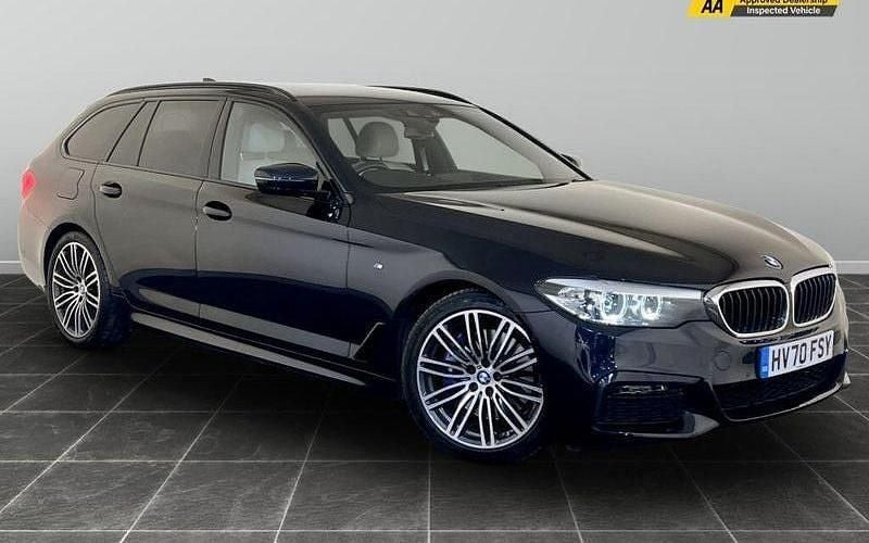Black Used 2020 BMW 530 M Sport Estate | £23,995 (Super price) - Image 1/2