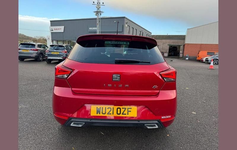 Used Seat Ibiza FR Sport 108 HP (79 kW) 2021 Red Hatchback