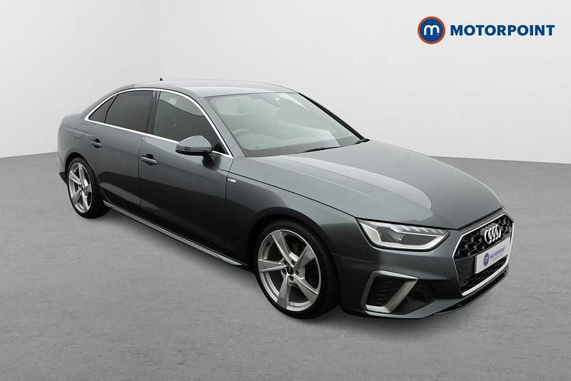 Grey Used 2021 Audi A4 S-Line Sedan | £21,399 (Good price) - Image 1/4